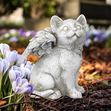 Design Toscano Loving Friend, Memorial Pet Cat Statue: Medium LY7154051